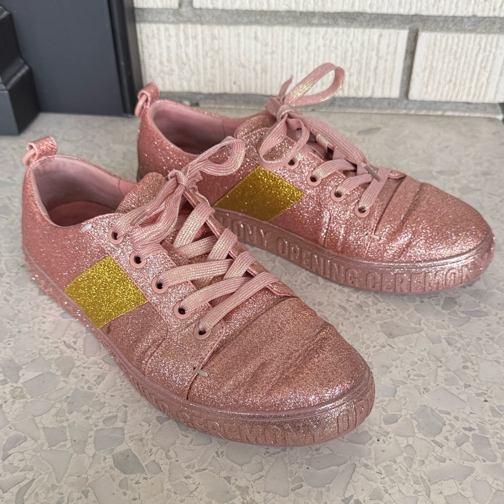 Opening Ceremony Pink Glitter La Cienega Sneaker